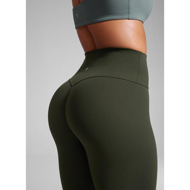 CRZ YOGA Secretsculpt Womens Butterlift Scrunch Butt Workout Leggings 25" - No Front Seam High Waisted Yoga Pants Booty