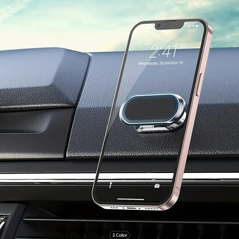 3Pcs Car Magnetic Phone Holder Mount Universal Suction Cup Navigation Support Adjustable 360 Rotation for Automotive Supplies