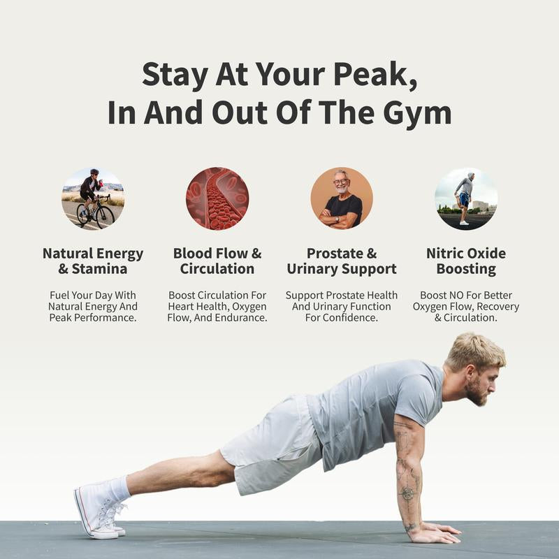 2X Ultimate Men'S Health Bundle - Snap Supplements - Prostate Health + Nitric Oxide Booster - Natural Supplement Capsules - Support Blood Circulation & Prostate Health