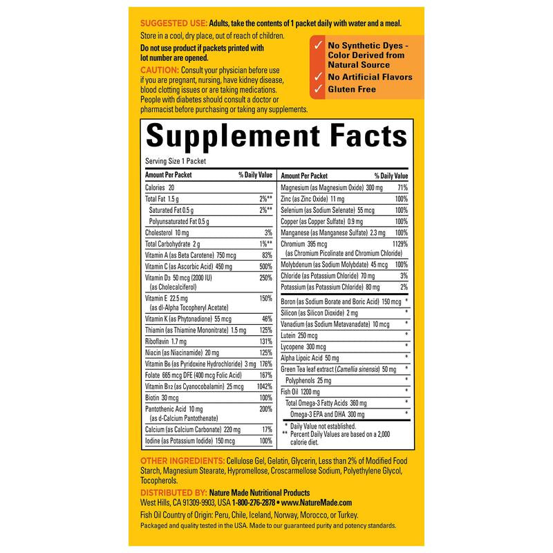 Diabetes Health Pack† Packets