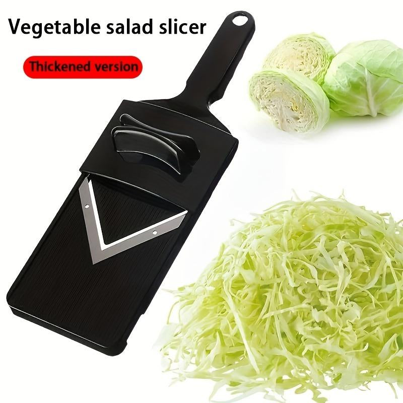 Upgraded Multifunctional Cabbage Grater & Slicer – Ideal for Healthy Eating, Salad Prep & Veggie Shredding | Heavy-Duty Kitchen Tool for Cabbage, Lettuce, and More