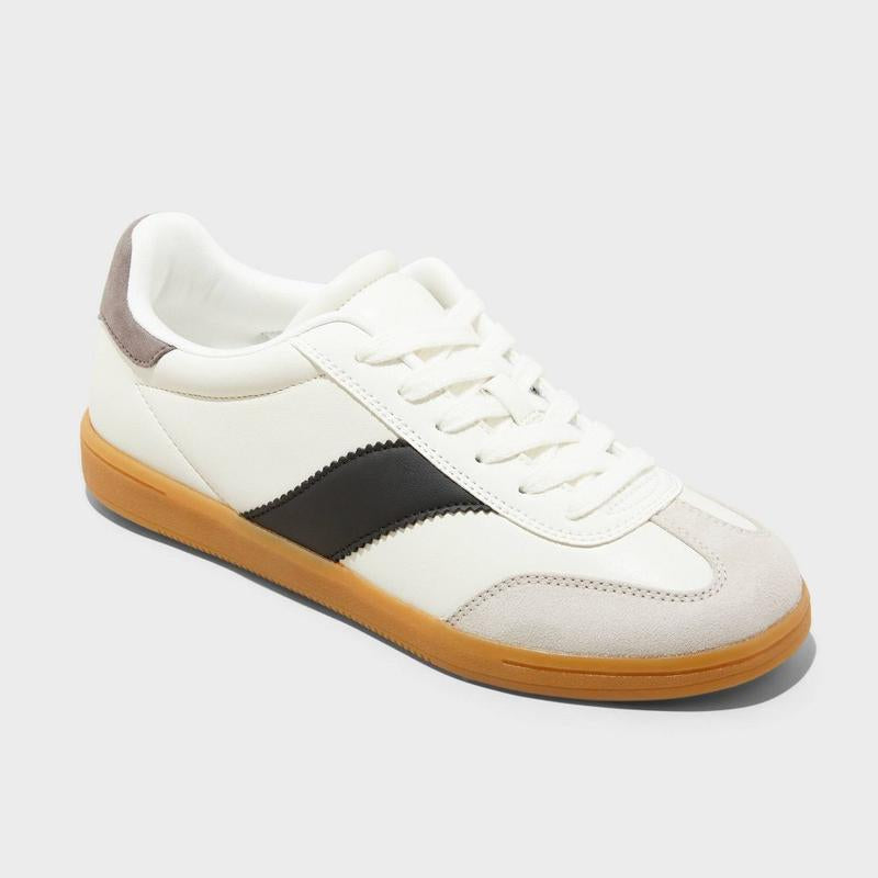 Universal Thread Women'S Fashion Sneakers Memory Foam Lace up Low Top