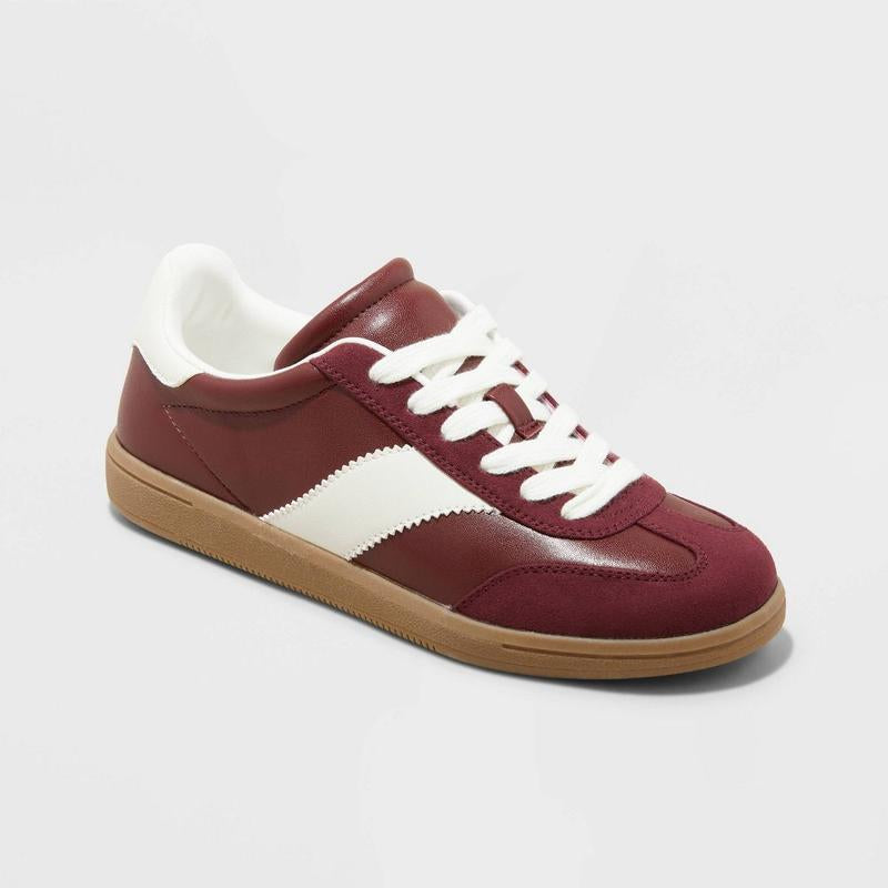 Universal Thread Women'S Fashion Sneakers Memory Foam Lace up Low Top